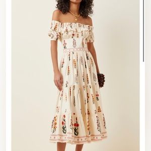 Agua by Agua Bendita Banana Dahlia Dress